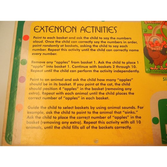 Melissa & Doug Number Maze 9 X 12" counting board - Picture 7 of 8